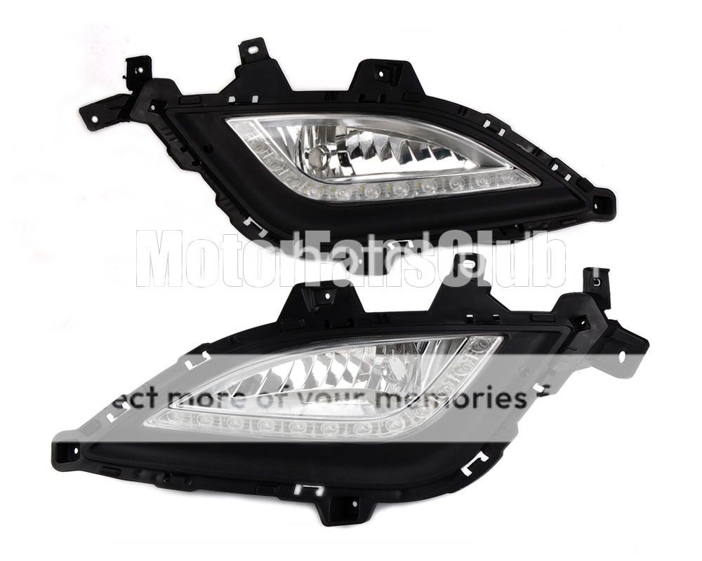 LED Daytime Running Light For Hyundai Elantra GT I30 Fog DRL 2012 2013